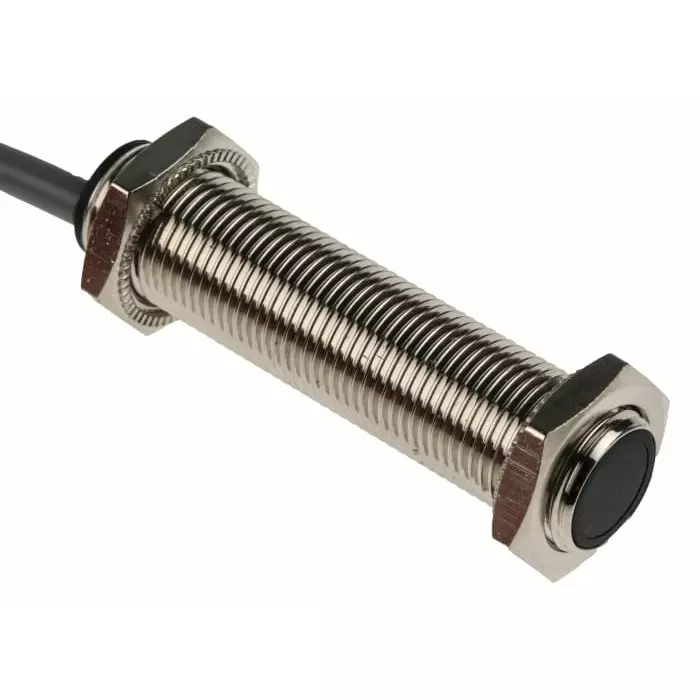 RS PRO Through Beam Photoelectric Sensor Barrel Sensor 5 m Detection Range, 2043990