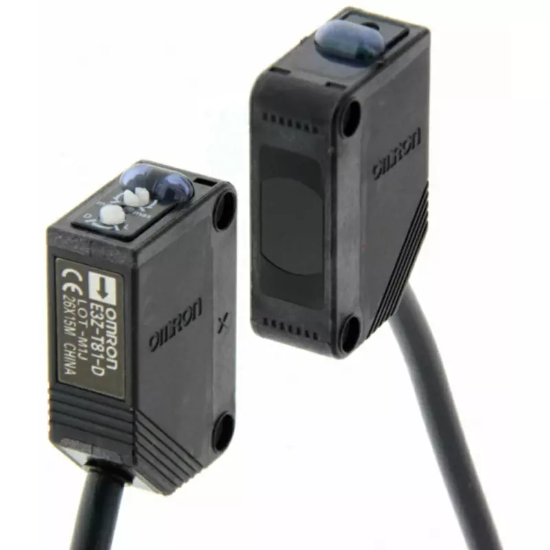 Omron Photoelectric Sensor with Built-In Small Amplifier Transmissive Type, E3Z-T62 2M