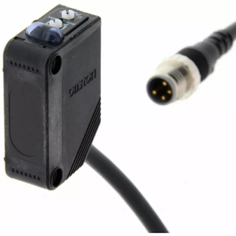 Omron Compact Amplifier Built-In Photoelectric Sensor Diffuse Reflection Type, E3Z-D81-M3J 0.3M