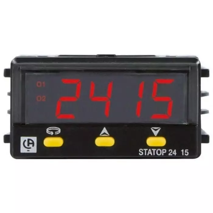 Pyro Controle STATOP 48 PID Temperature Controller, 2 Output, 90 - 260 V AC Supply Voltage, LR04815-001