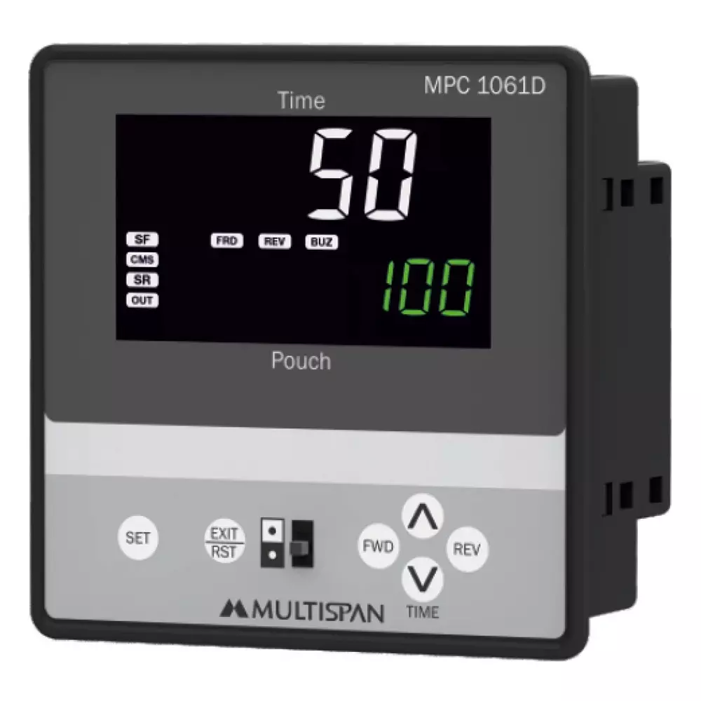 MULTISPAN Packaging Controller CMS + NPN Proximity Input 96x96x50 mm, MPC-1061D