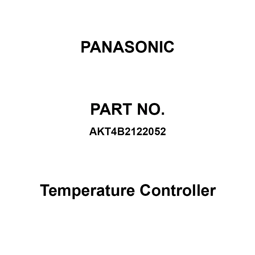Panasonic Temperature Controller AC/DC 24 V Power Supply Voltage, AKT4B2122052
