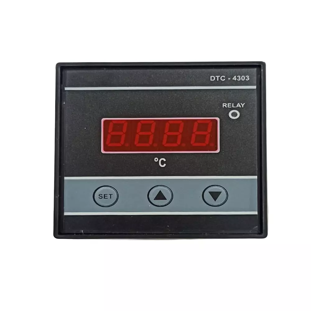 Micron Universal Input Temperature Controller 96x96x90 mm Pt 100 (0.1/1°C) / J / K Range for Industrial Use, DTC 4303