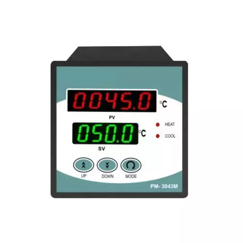 Hartley Digital B.O.D Temperature Controller with PT-100 Sensor, SSR/Relay/4-20 mA Output, PM-3043M
