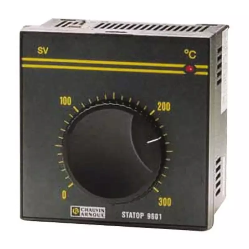 Pyro Controle STATOP Panel Mount On/Off Temperature Controller, 96 x 96mm 1 Input, 1 Output Relay, 115 V AC, 230 V AC, LR09601-105