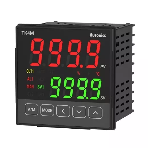 Autonics Temperature Controller 4-Digit 7-Segment LED 50 ms Sampling Cycle, TK4M-T4SN