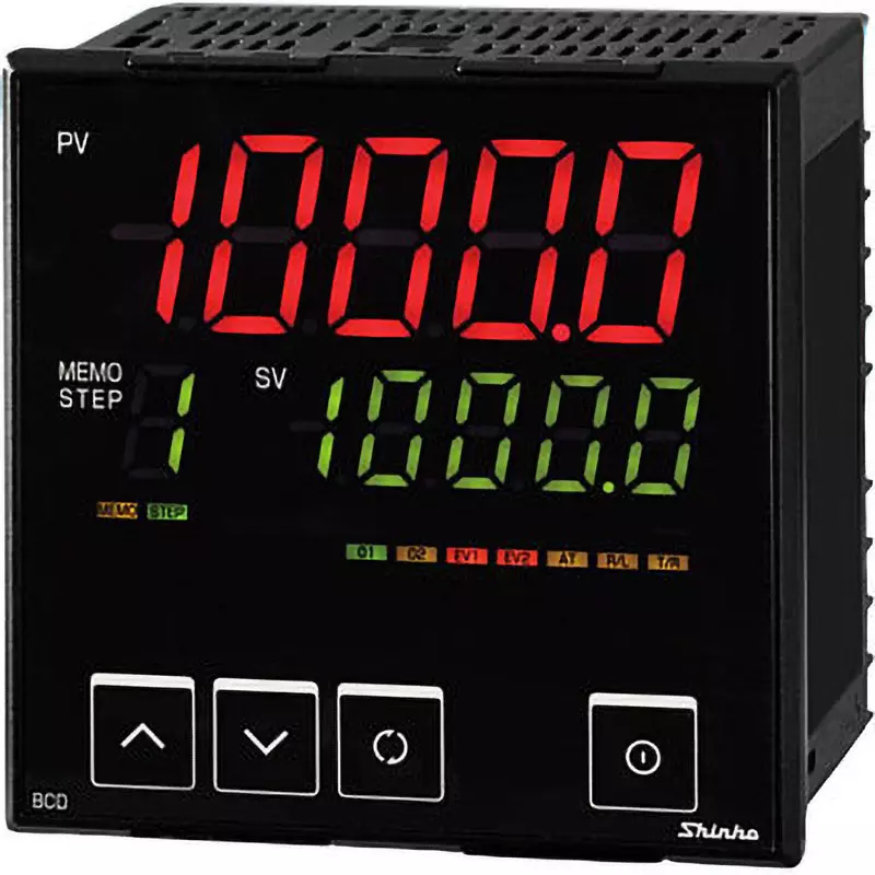Shinko Technos Digital Indicating Controller AC/DC24 Power Supply Voltage Current Control Output, BCD2A10-00
