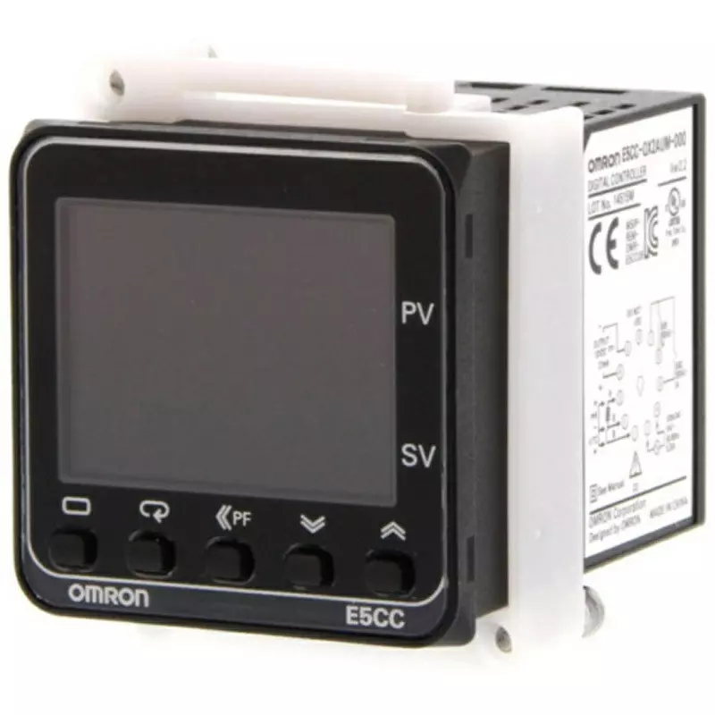 Omron Digital Temperature Controller AC 100-240V (50/60Hz) Power Supply Voltage, E5CC-U
