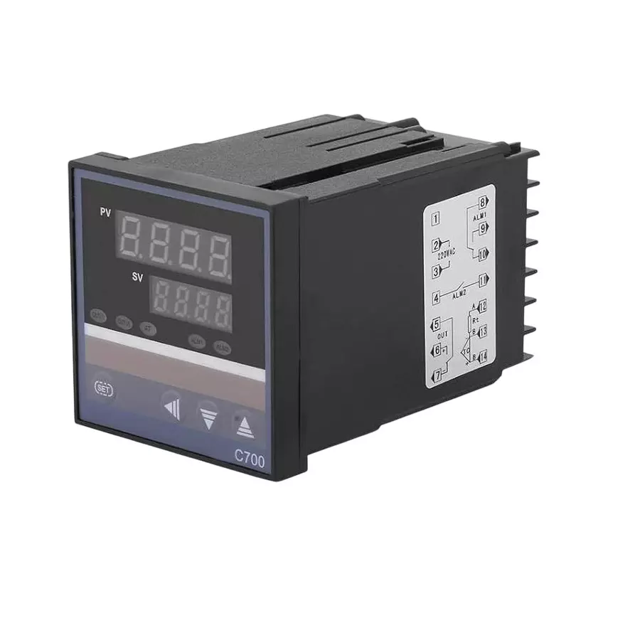 Sibass Electric Temperature Controller with CE Mark Size 72x72 mm, SE-72*72 C700 (Pack of 50)
