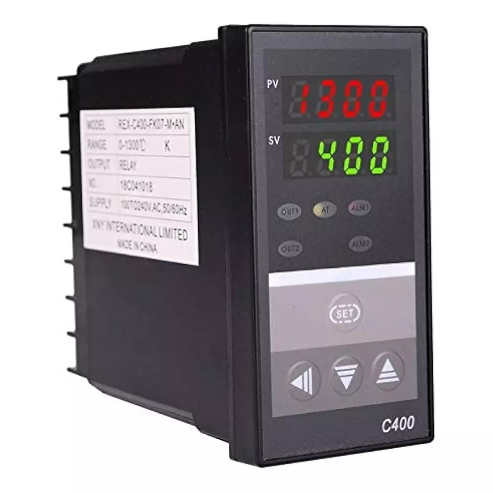 Sibass Electric Temperature Controller with CE Mark Size 96x48 mm, SE-96*48 C400 (Pack of 40)