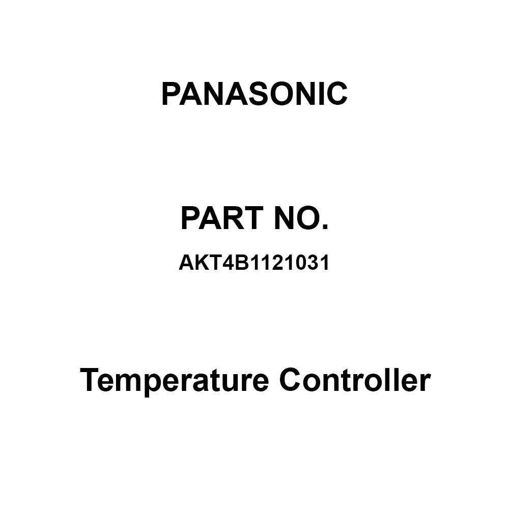 Panasonic Temperature Controller AC 100-240 V Power Supply Voltage, AKT4B1121031