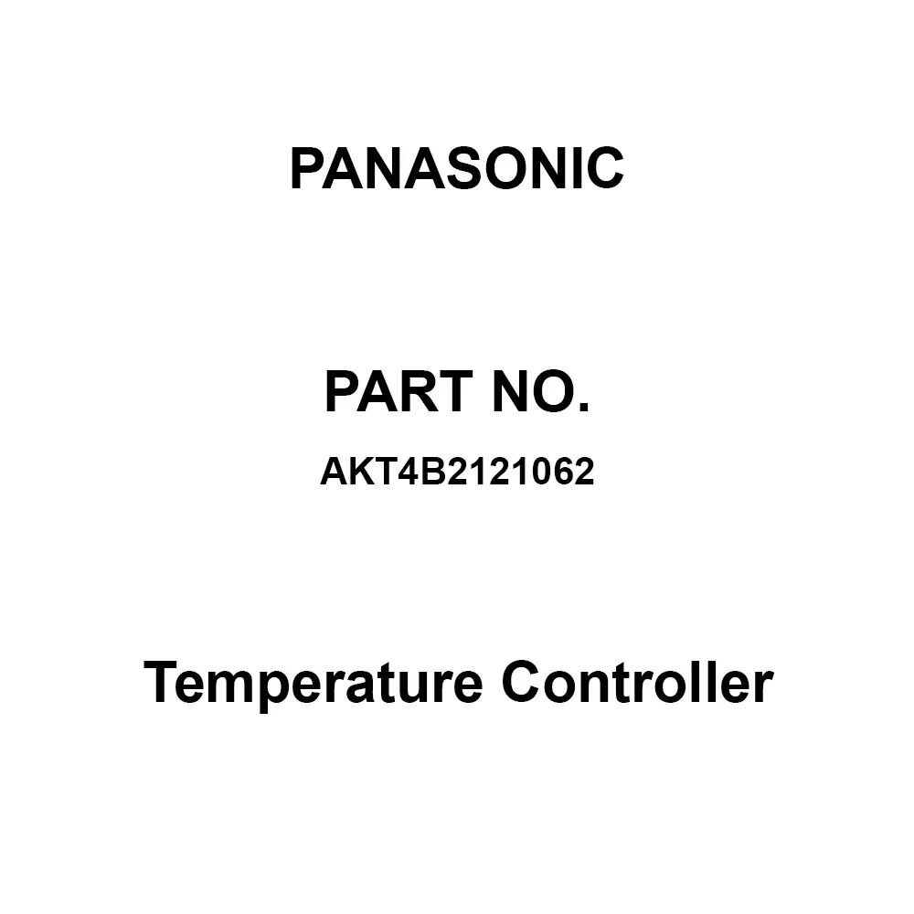 Panasonic Temperature Controller AC/DC 24 V Power Supply Voltage, AKT4B2121062