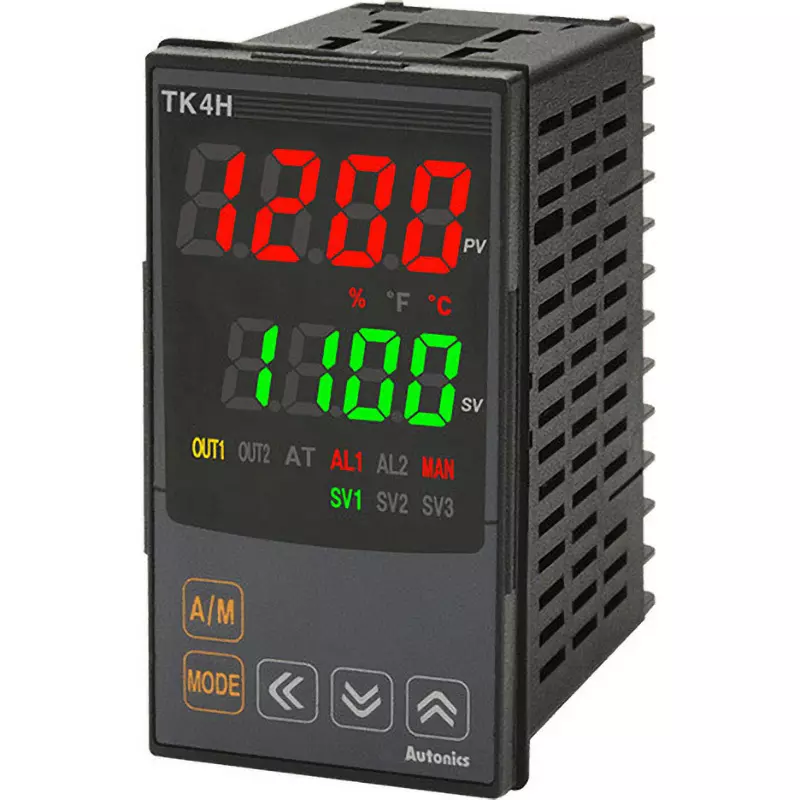 Autonics Temperature Controller DC 24/24 to 48 V Power Supply Voltage, TK4H-T2CN