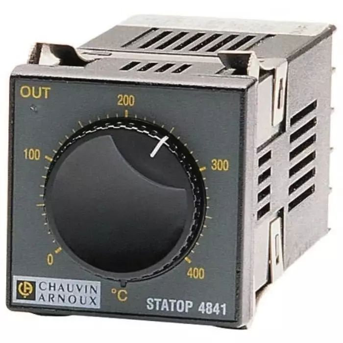 Pyro Controle STATOP Panel Mount On/Off Temperature Controller, 48 x 48 (1/16 DIN)mm 1 Input, 1 Output Relay, 200, LR04841-103