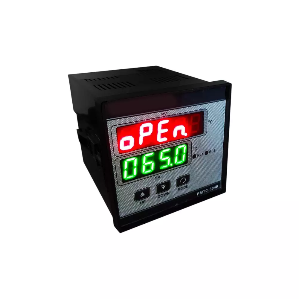 GENERIC Dual Display Temperature Controller 0.1°C to 1600°C, J/K/PT100, Relay/SSR, PMTC-3040