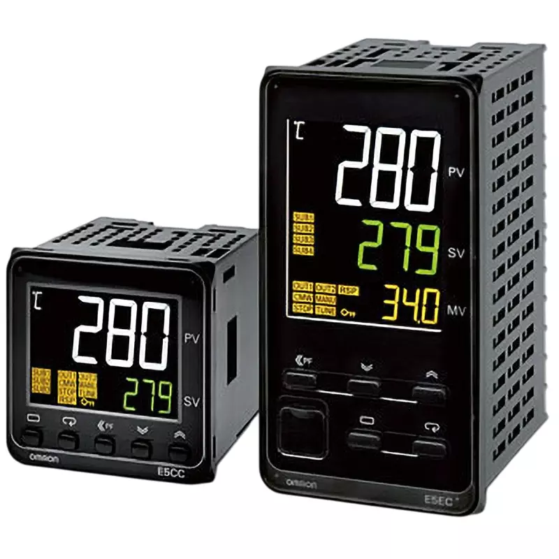 Omron Digital Temperature Controller DIN48x96 mm, E5EC-QR4DSM-012