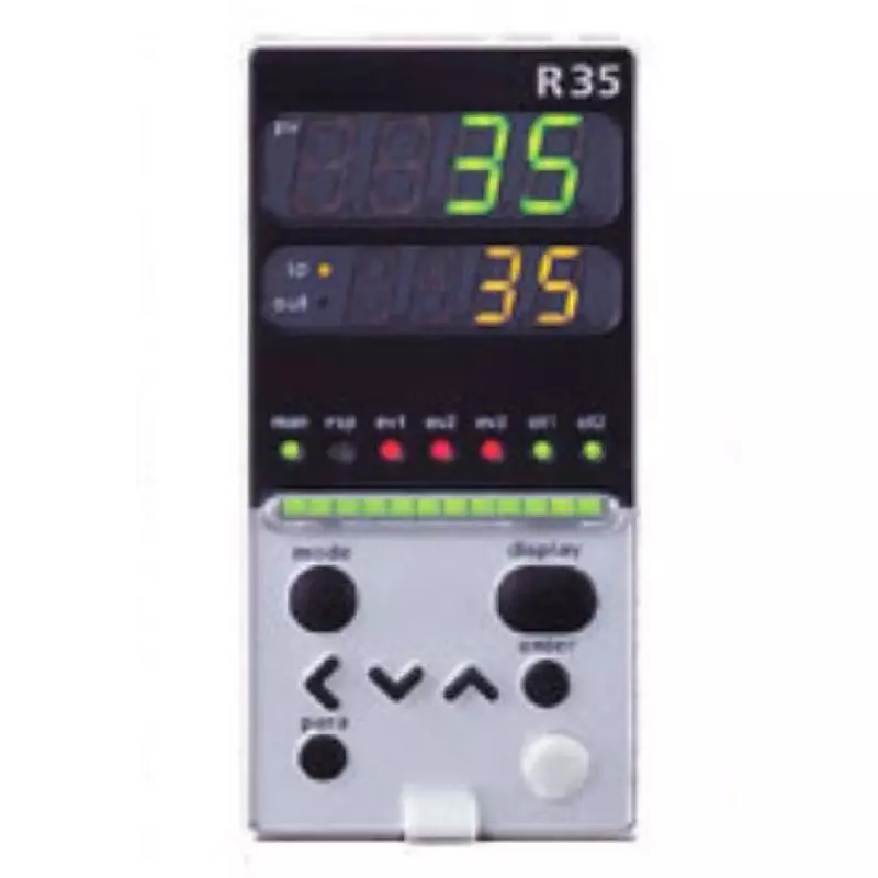 Azbil Digital Indicating Controller AC Power Supply (AC100-240 V) 48x96 mm Panel Size, R35TR1UA13D0