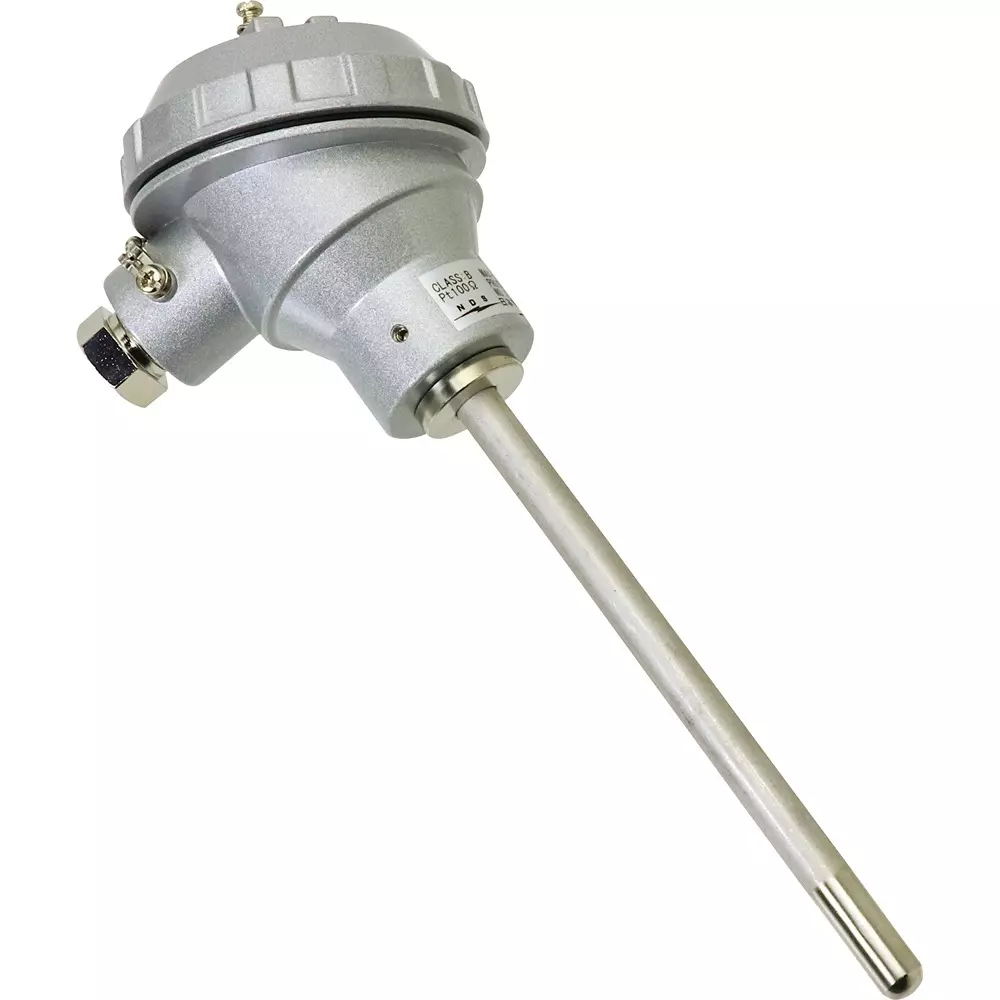 NIHON DENSOKU Temperature Sensor 0 to 450℃ Measurement Range Pt100Ω, RN3-10-15