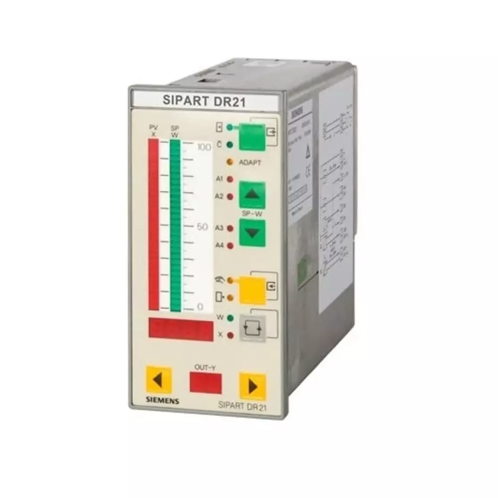 Siemens SIPART DR21 PID Temperature Controller, 72 x 144mm, 115 - 230 V AC Supply Voltage, 6DR2100-5