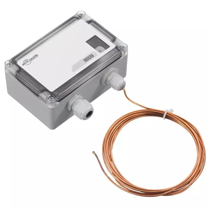 WIKA Simple Mounting Thermostat 120x80x50.3 mm 1 Output Integrated Switching Output 250 V Supply Voltage, 40388488