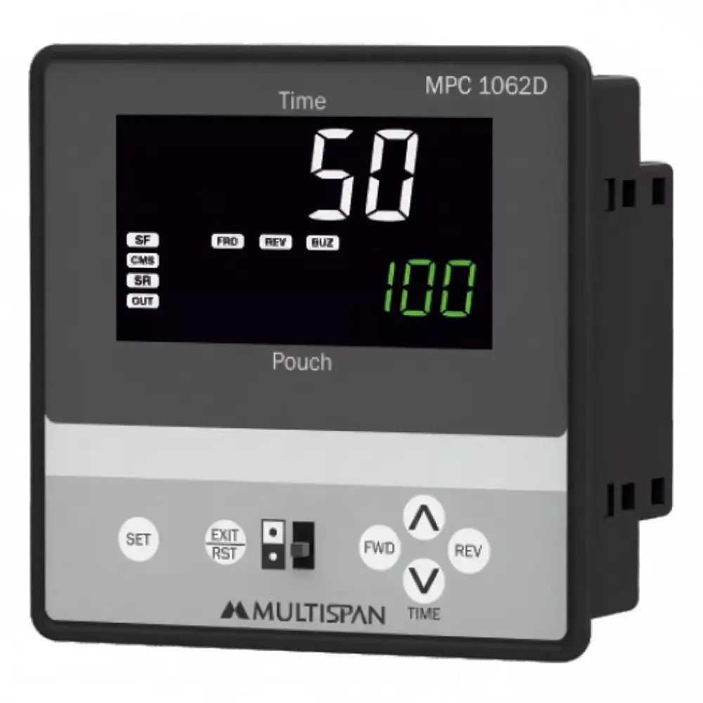 MULTISPAN Packaging Controller CMS + NPN Proximity Input 96x96x50 mm, MPC-1062D