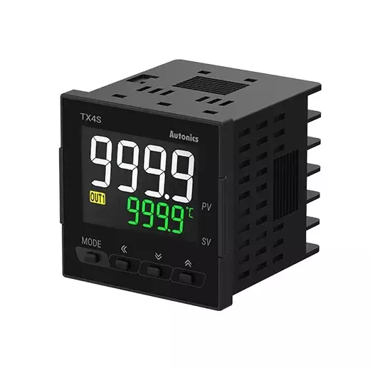Autonics Temperature Controllers 50 ms Sampling Cycle 4 Digit 11-Segment LCD, TX4S-24S