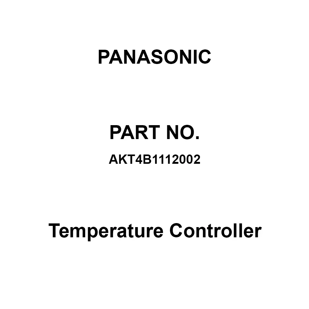Panasonic Temperature Controller AC 100-240 V Power Supply Voltage, AKT4B1112002