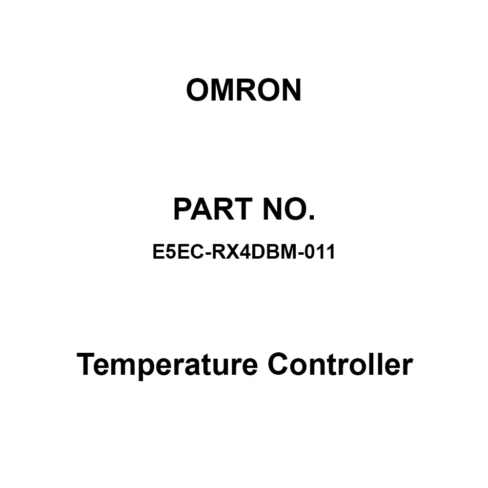 Omron Temperature Controller AC/DC 24 V, E5EC-RX4DBM-011