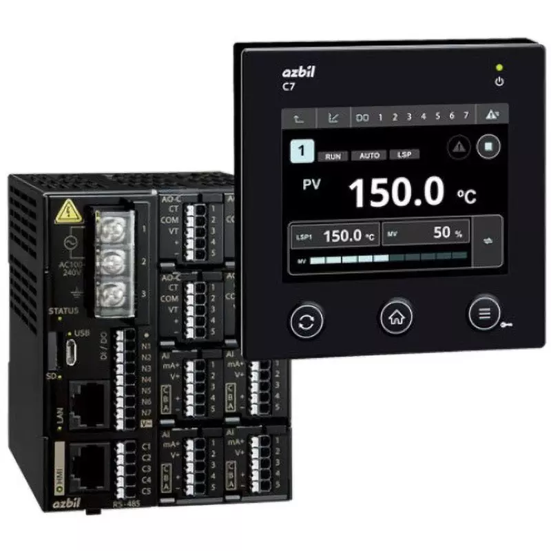 Azbil Digital Controller Standard (Separate) Installation 96x96 mm Panel Size, C7GA422CG0000