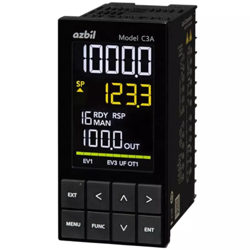 Azbil Digital Indicating Controller Relay Output (C Contact AC 100-240 V, C3ATR0A10000