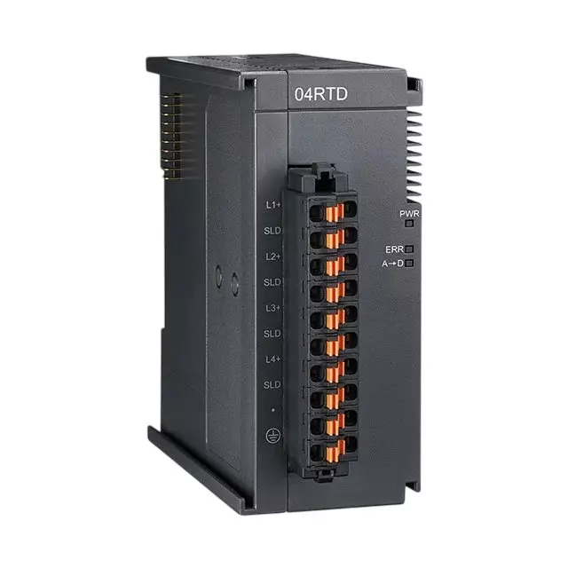 Delta 4 Channels Temperature Control Module with Plastic Body and 0.1°C Resolution, AS04RTD-A