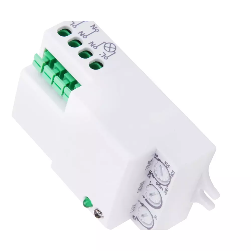 QURUS HF ON-Off Sensor ABS Plastic 5 - 2000 Lux White, QRSR-HF-IBT-SQ