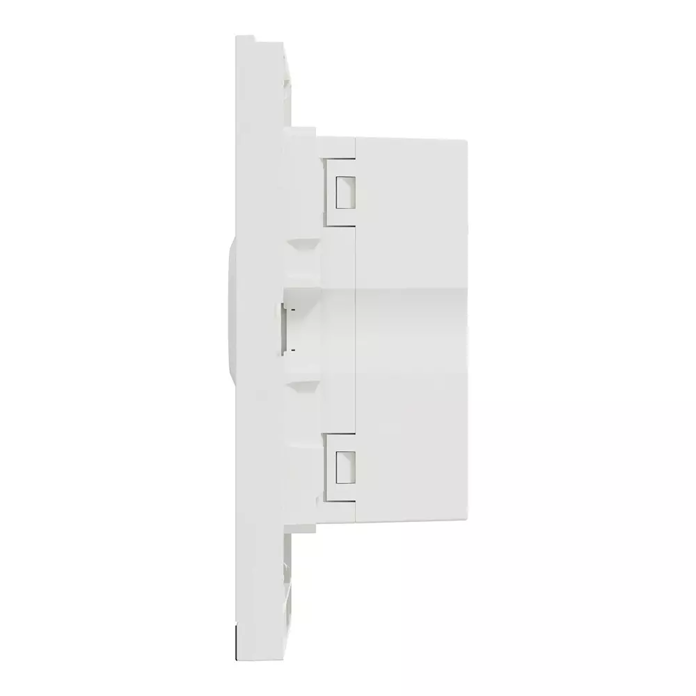 schneider-electric-unica-pure-series-pir-motion-sensor-polar-white-2-modules-250-v-ac-operational-voltage-and-ip40-rating-unspir_we