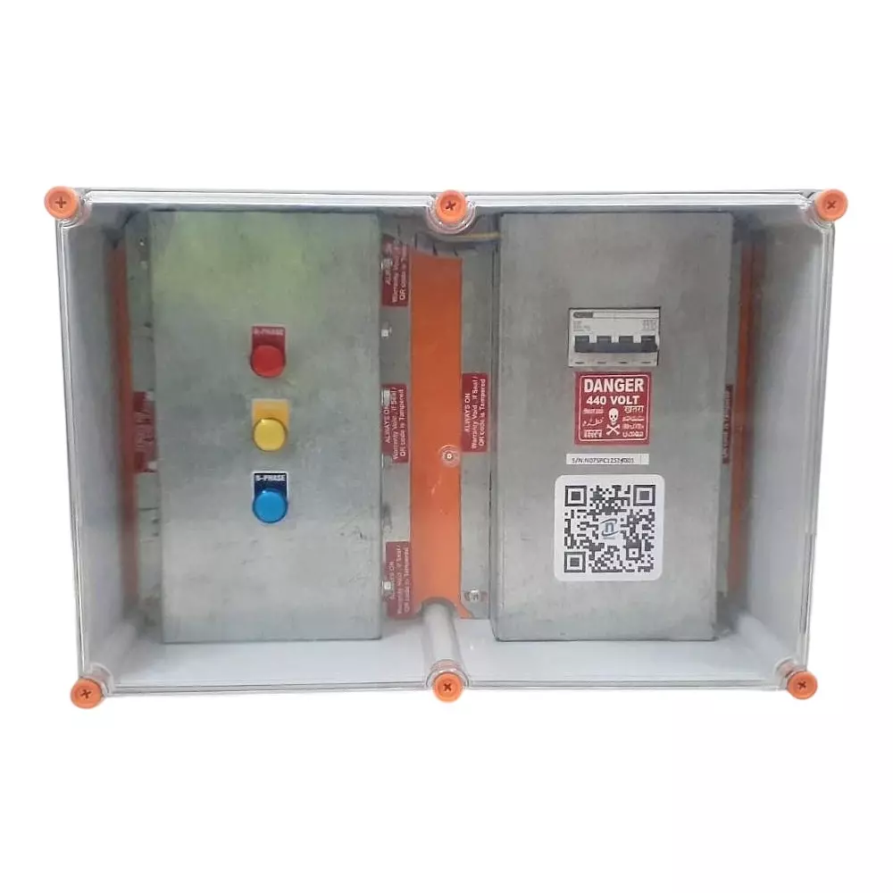 NITHAS Smart [Ai] Electrical Commercial Power Factor Controller Saver 10 Amp - 4 Pole 3 Phase Supply, NSPFCS-400