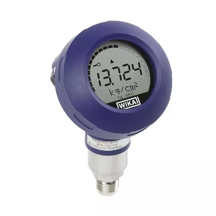 WIKA IPT-20 Series Pressure Sensor 0bar Min 25bar Max SPDT Output Gauge Reading, 48754914