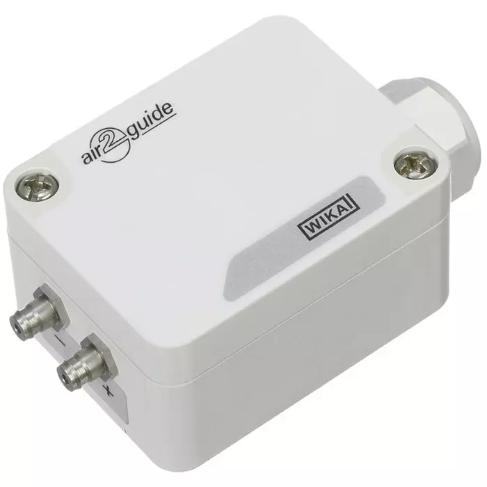 WIKA A2G-55 Series Pressure Sensor 0Pa Min 500Pa Max Absolute Gauge Vacuum Reading, 42500922