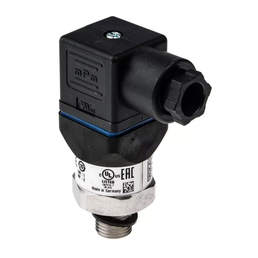 WIKA A-10 Series Pressure Sensor 0bar Min 40bar Max Current Output Relative Reading, 12719316