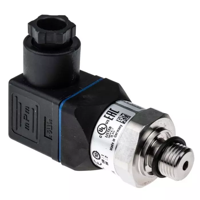WIKA A-10 Series Pressure Sensor 0bar Min 40bar Max Current Output Relative Reading, 12719316