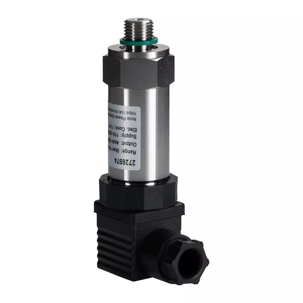 rs-pro-pressure-sensor-stainless-steel-11-to-28-v-dc-voltage-10-bar-maximum-pressure-2726974