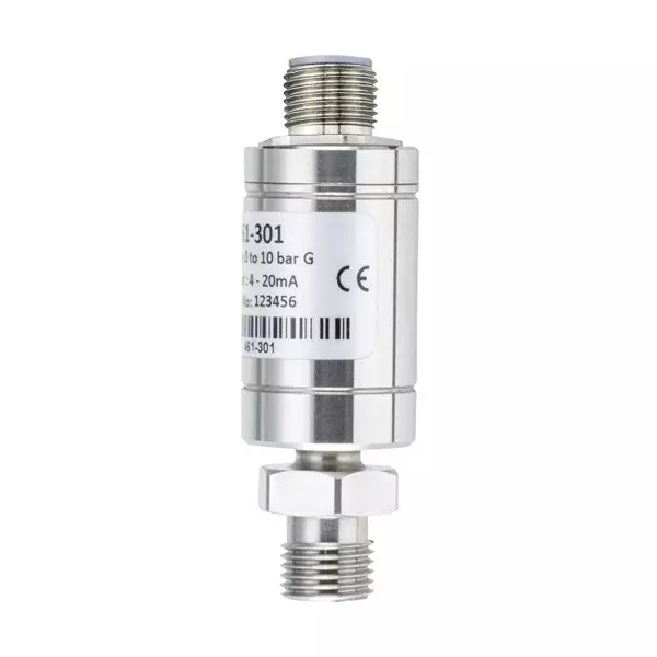 SENSATA / CYNERGY3 Pressure Sensor 32 V DC Voltage 5800 psi Operating Pressure IPSU-M12 Series, IPSU-GP5K8-5M12