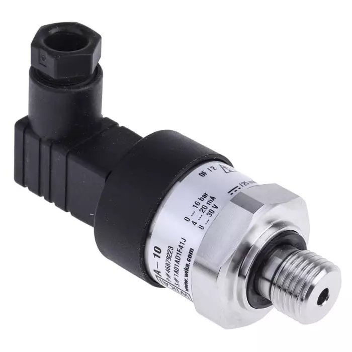 WIKA A-10 Series Pressure Sensor 0bar Min 16bar Max Analogue Output, 46879223