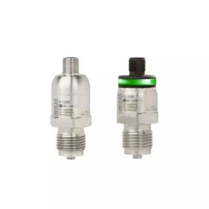 WIKA A-1200 Series Pressure Sensor 0bar Min 1bar Max PNP Output Absolute Reading, 46967527