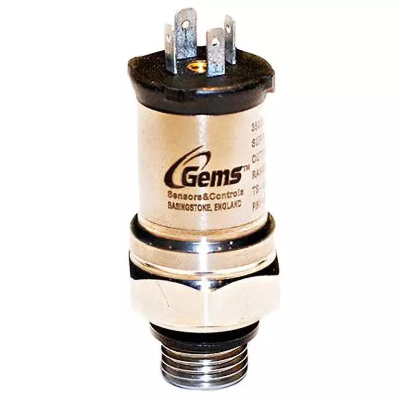 GEMS SENSORS Pressure Sensor IP67 Ip Grade 0.25 % Accuracy G1/4 Process, 3500R0001G01B000