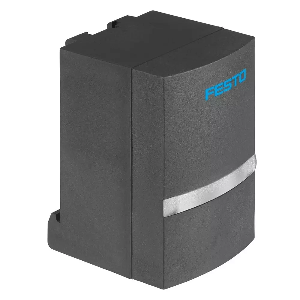 FESTO Pressure Sensor 0 °C - 50 °C Media Temperature Via Din Rail Type of Mounting Qs-4 Pneumatic Connection, 8003350