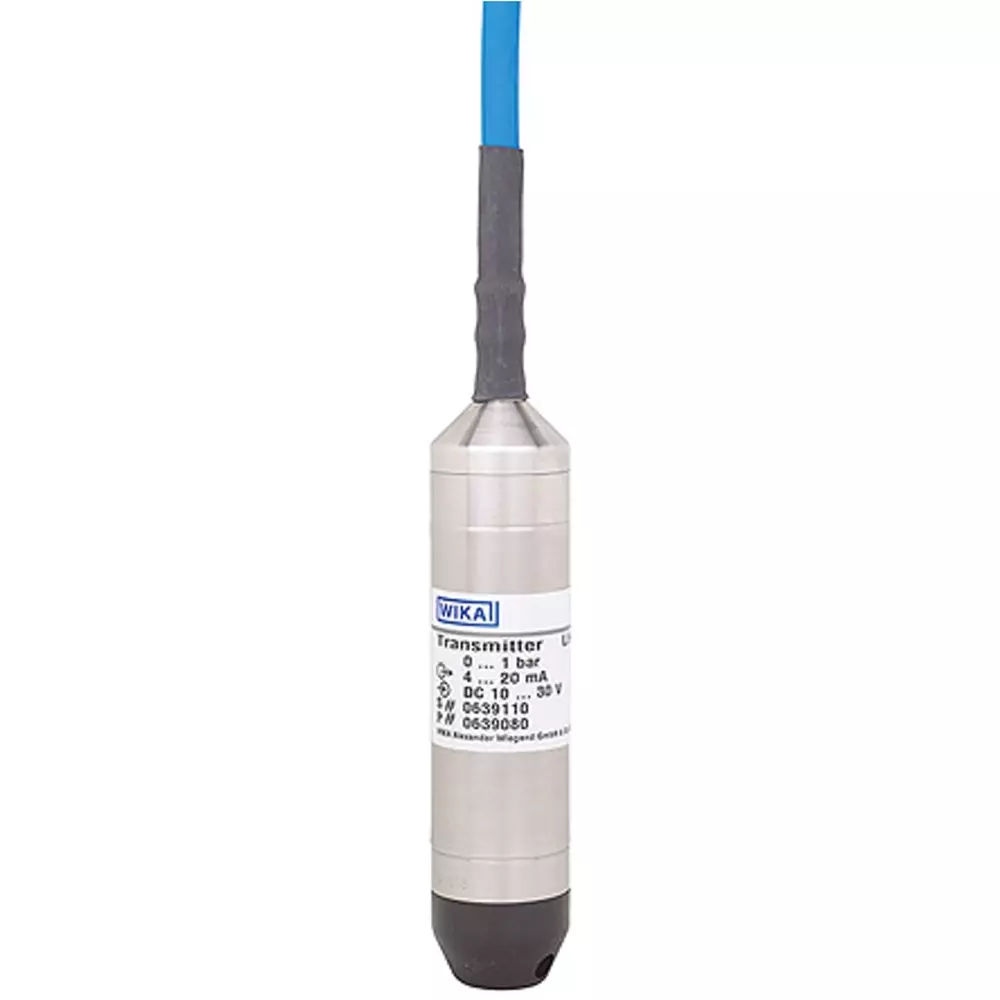 WIKA LH-10 Series Pressure Sensor 0psi Min 2.8psi Max Analogue Output, 46879434
