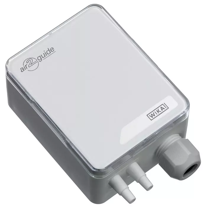 WIKA A2G-50 Series Pressure Sensor -250Pa Min 250Pa Max Absolute Gauge Vacuum Reading, 37029720