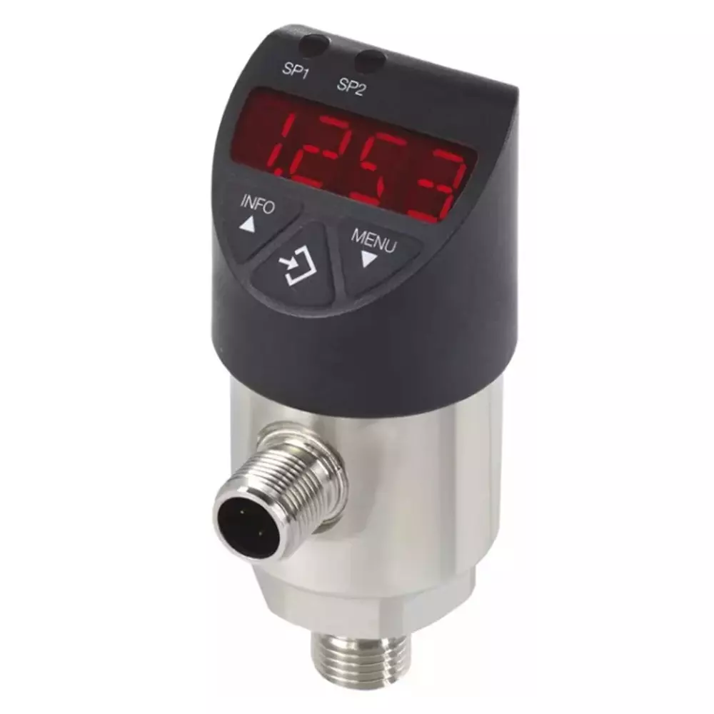WIKA PSD-4 Series Pressure Sensor 0bar Min 6bar Max PNP/NPN Output Gauge Reading, 46919097