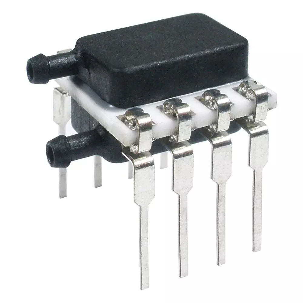 HONEYWELL Pressure Sensor 5 V DC Voltage 5 Inch-H2 O Operating Pressure -5 Inch-H2 O Minimum Operating Pressure, HSCDRRD005NDAA5