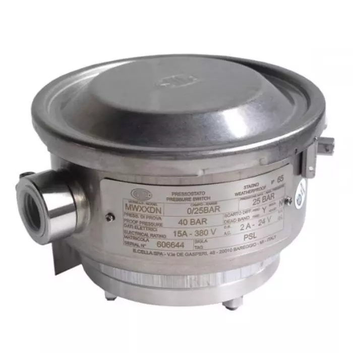 WIKA MW Series Pressure Sensor 0bar Min 6bar Max SPDT Output Gauge Reading, 45816147