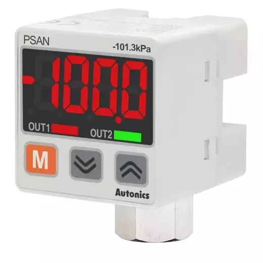 Autonics Pressure Sensors 12-24 VDC(FE mALE), PSAN-DV01CV-Rc1/8